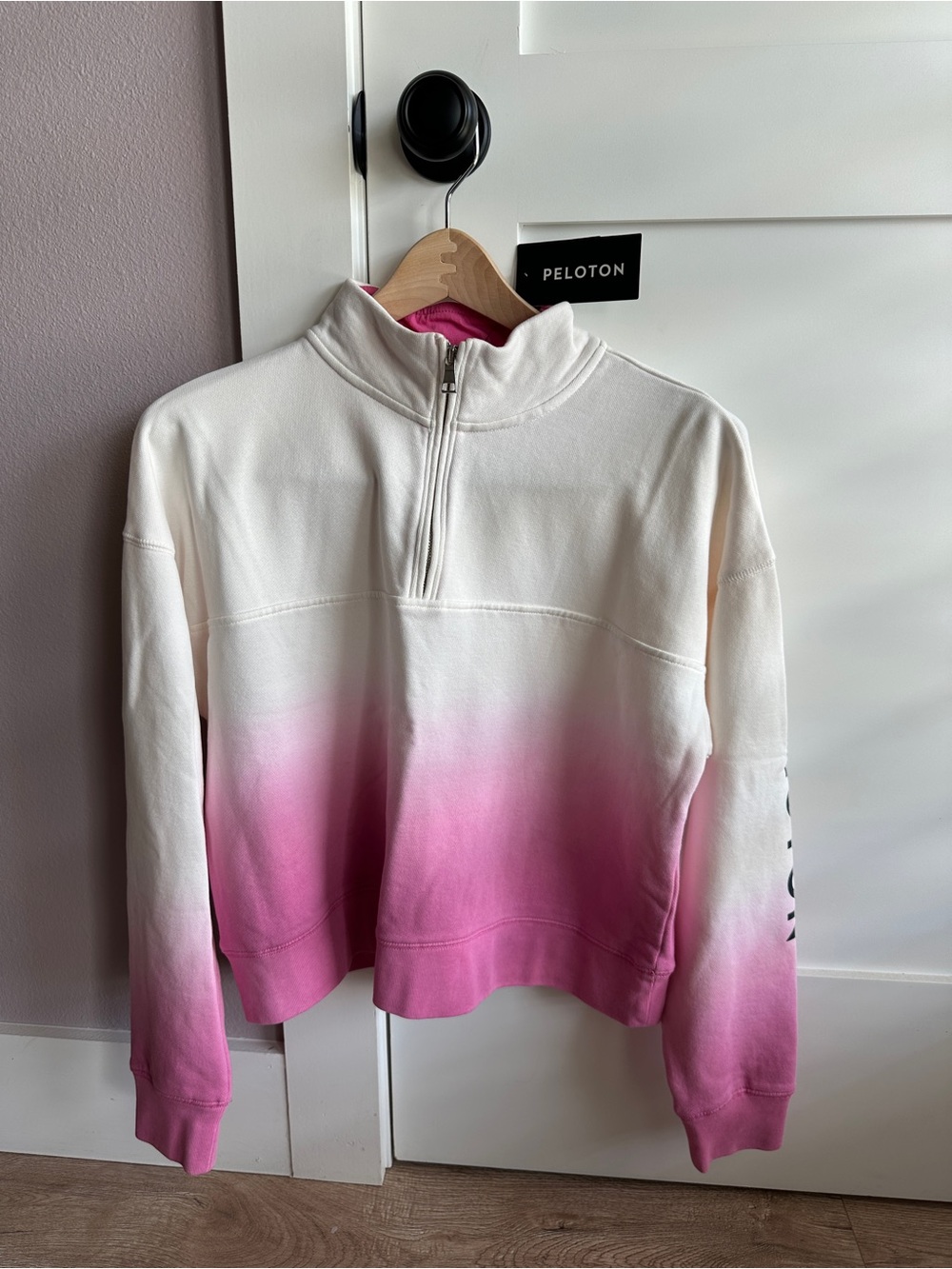 NWT Peloton Ombre Quarter-Zip Pullover